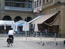 Terrazas en la plaza del Castillo