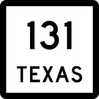 <span class="mw-page-title-main">Texas State Highway 131</span> State highway in Texas