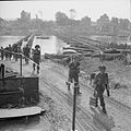 British troops crossing the Seine at Vernon, France on 28 August 1944