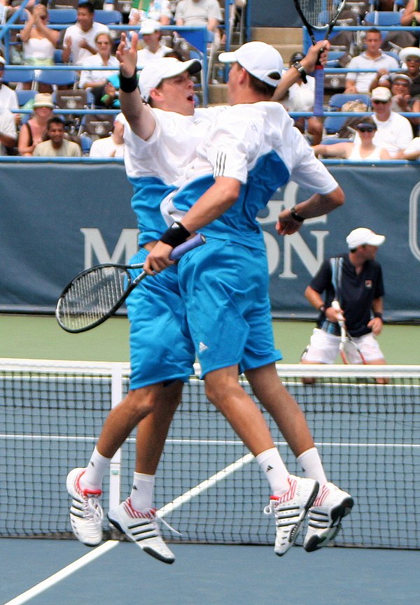 The Bryan brothers won a record 39 Masters titles in doubles. They and Daniel Nestor are the only doubles players to complete the career Golden Master