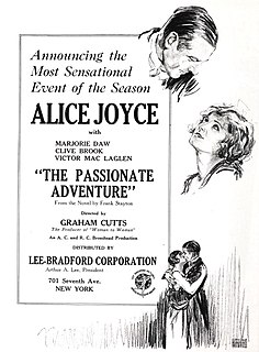 <i>The Passionate Adventure</i> 1924 film