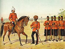 The Queen's Own Madras Sappers and Miners, 1896 The Queen's Own Madras Sappers and Miners, Review Order.jpg