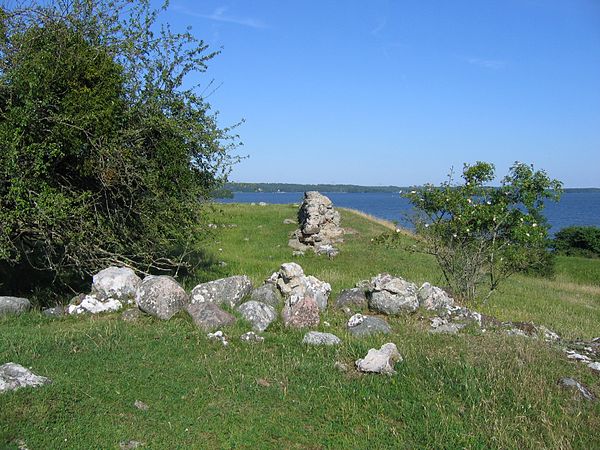 Ruins of Alsnö Castle, where the first known ordinance of Swedish nobility was given in 1280 by King Magnus III