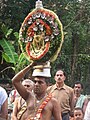 Thitambu nritham is a kinda ritual dance conducted in Hindu Temples of North Kerala