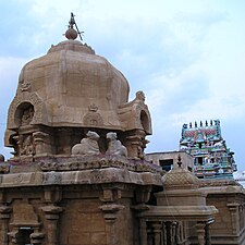 Vimanam and gopuram