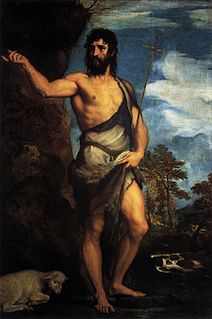 <i>Saint John the Baptist</i> (Titian) 1540 painting by Titian