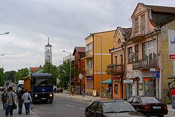 Львівська вулиця в Томашові