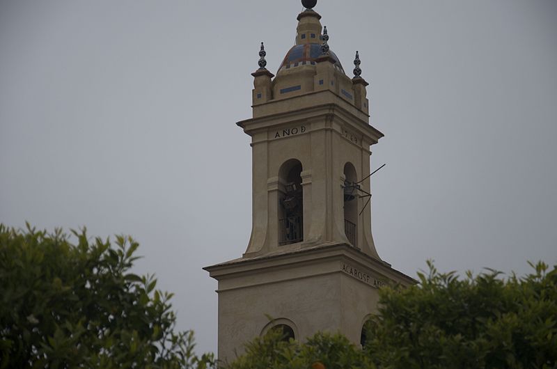 File:Torre de la Iglesia Santa María de las Nieves de Olivares, Sevilla.jpg