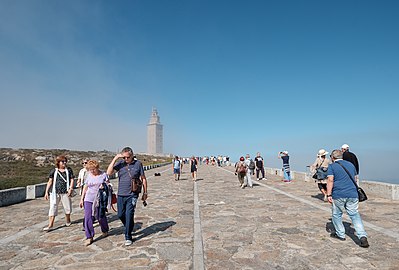 Tower of Hercules, A Coruña, Galicia, Spain