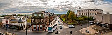 Kilmarnock is the 14th most populous locality in Scotland, and the largest in East Ayrshire. Train Station Panorama.jpg