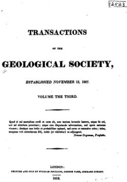 Transactions of the Geological Society, 1st series, vol. 3.djvu