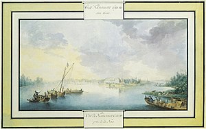 Landscape of Kamenny Island in 1786