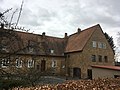 School building with apartments across the corner