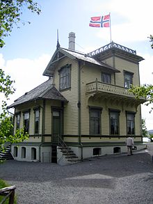 Troldhaugen, Edvard Grieg's home. Troldhaugen in Bergen.jpg