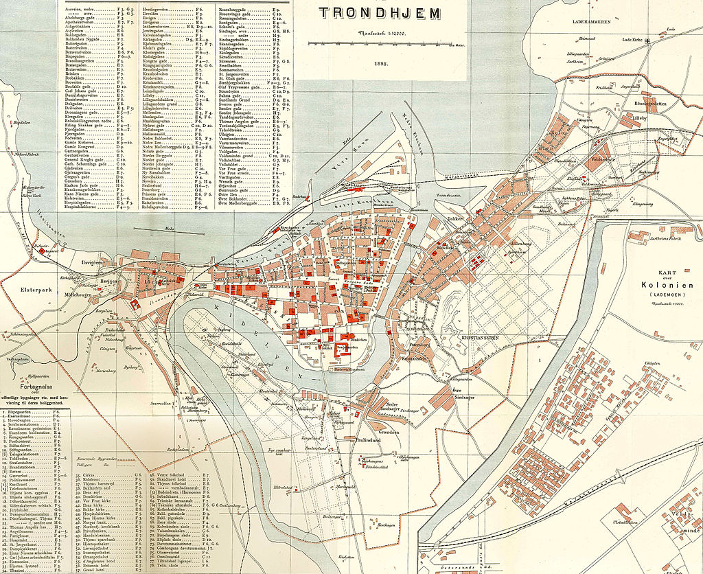 This image has an empty alt attribute; its file name is 1024px-Trondheim_map_1898.jpg