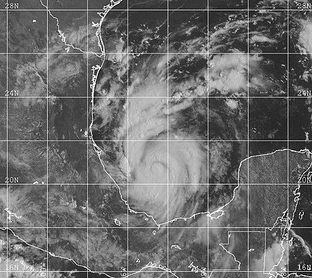 Tropical Storm Bret 1999 becoming organized.jpg