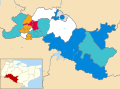 2019 results map