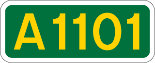 A1101 road Road in England