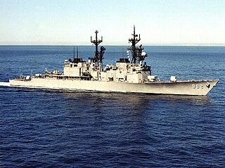 USS <i>Fletcher</i> (DD-992) Spruance-class destroyer