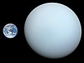 Uranus, Earth size comparison 2.jpg