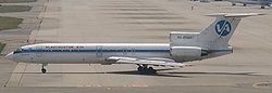 VLADIVOSTOK AIR KANSAI AIRPORT Tu-154M.JPG