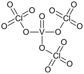 <span class="mw-page-title-main">Vanadyl perchlorate</span> Chemical compound