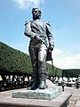 Vicente Guerrero, escultura de Abraham González