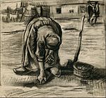 Vincent van Gogh - Peasant Woman Planting Potatoes - Google Art Project.jpg