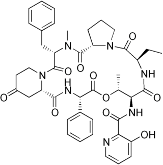 <span class="mw-page-title-main">Virginiamycin S1</span> Chemical compound