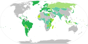 Visa Requirements for North Macedonian Citizens.svg