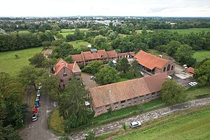 Vue aérienne de la Ferme Bussierre