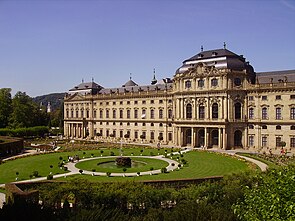 Barocke Würzburger Residenz von Balthasar Neumann, UNESCO-Weltkulturerbe