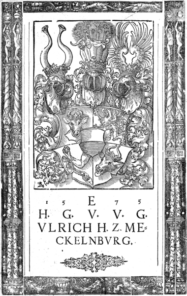 File:Wappen des Herzog Ulrich von Mecklenburg.png