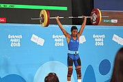 Deutsch: Gewichtheben bei den Olympischen Jugendspielen 2018; Tag 2, 10. Oktober 2018; Jungen 62 kg English: Weightlifting at the 2018 Summer Youth Olympics at 8 October 2018 – Boys' 62 kg