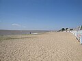 The beach at West Mersea, Essex.