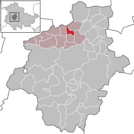 Kaart van Westhausen