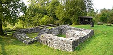 Kirchenruine der Wüstung Wetenborn