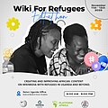 Wiki For Refugees 2023 in Uganda, 11-12 November,2023