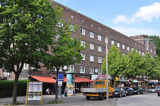 Wilhelmsburger Platz 13, 14 (Hamburg-Veddel).ajb