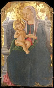 La Vierge et l'Enfant, Zanobi Machiavelli