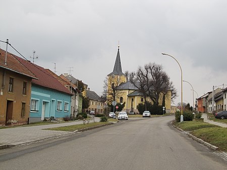 Zborovice, kostel