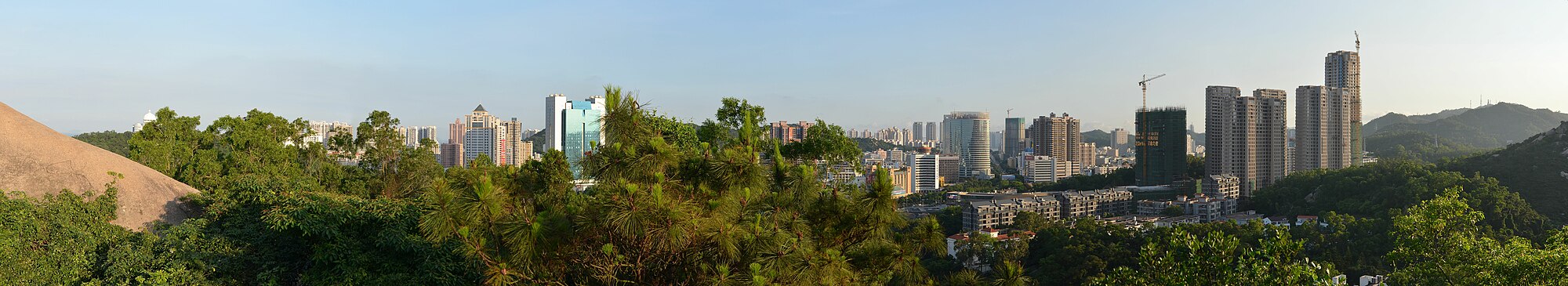 Panorama města v roce 2012