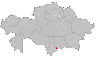 <span class="mw-page-title-main">Jualy District</span> District in Jambyl Region, Kazakhstan