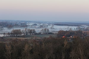 Туман на р. Сула біля Загребелля
