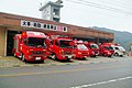 日本の消防署（足助消防署）。