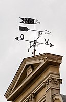 Rank: 25 Weather vane on a gable house