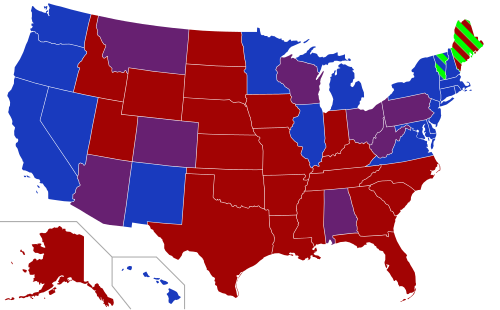 Red states and blue states - Wikipedia