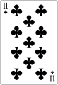 11 of clubs.svg