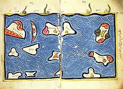 Мапа Індійського океану XII століття аль-Ідрісі