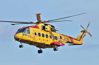 <span class="mw-page-title-main">AgustaWestland CH-149 Cormorant</span> Search-and-rescue helicopter